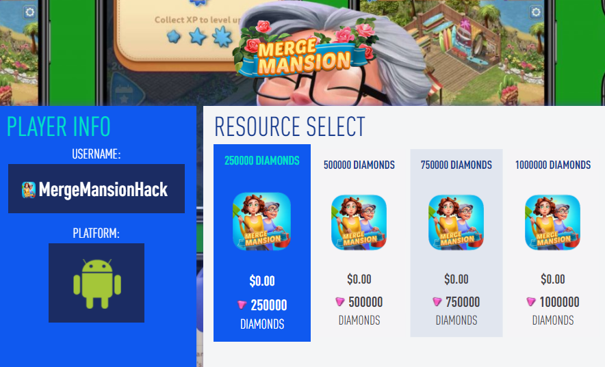 Merge Mansion Trucchi Merge Mansion Trucco Diamanti e